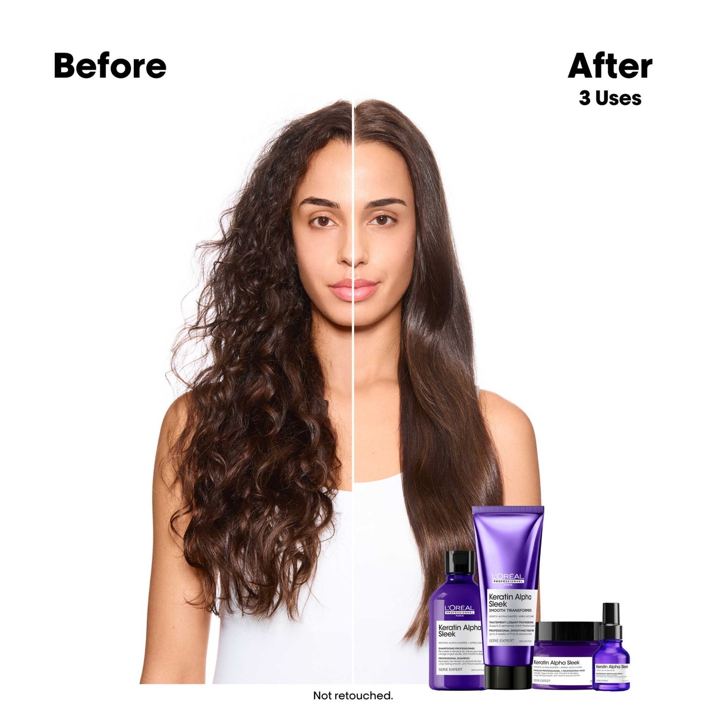 Keratin Alpha Sleek Mirror Sleek Serum