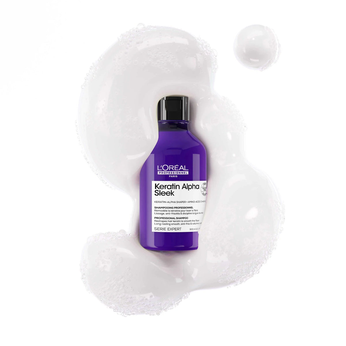 Keratin Alpha Sleek sulfate free shampoo